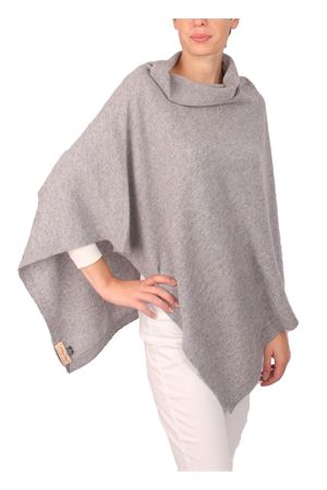 Cashmere poncho Art Tricot | 2016125GRIGIO